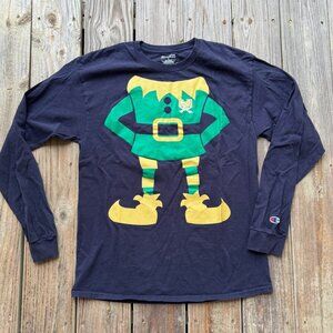 Charleston Southern University Elf Christmas T-shirt Long sleeves Unisex Large